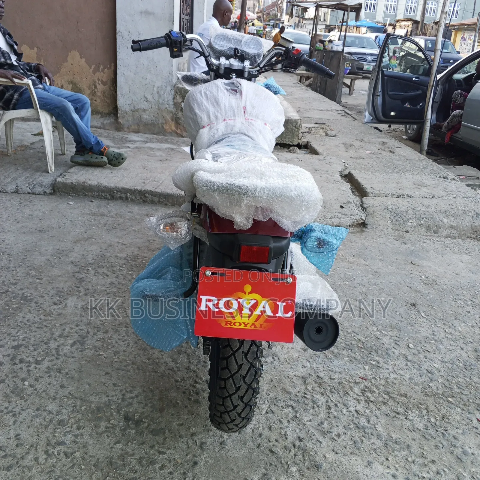 New Royal Motorcycle 2025 Red