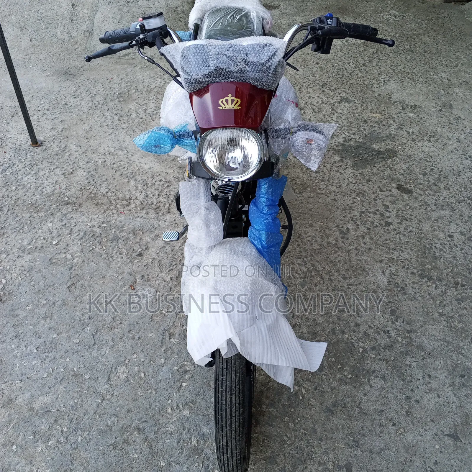 New Royal Motorcycle 2025 Red