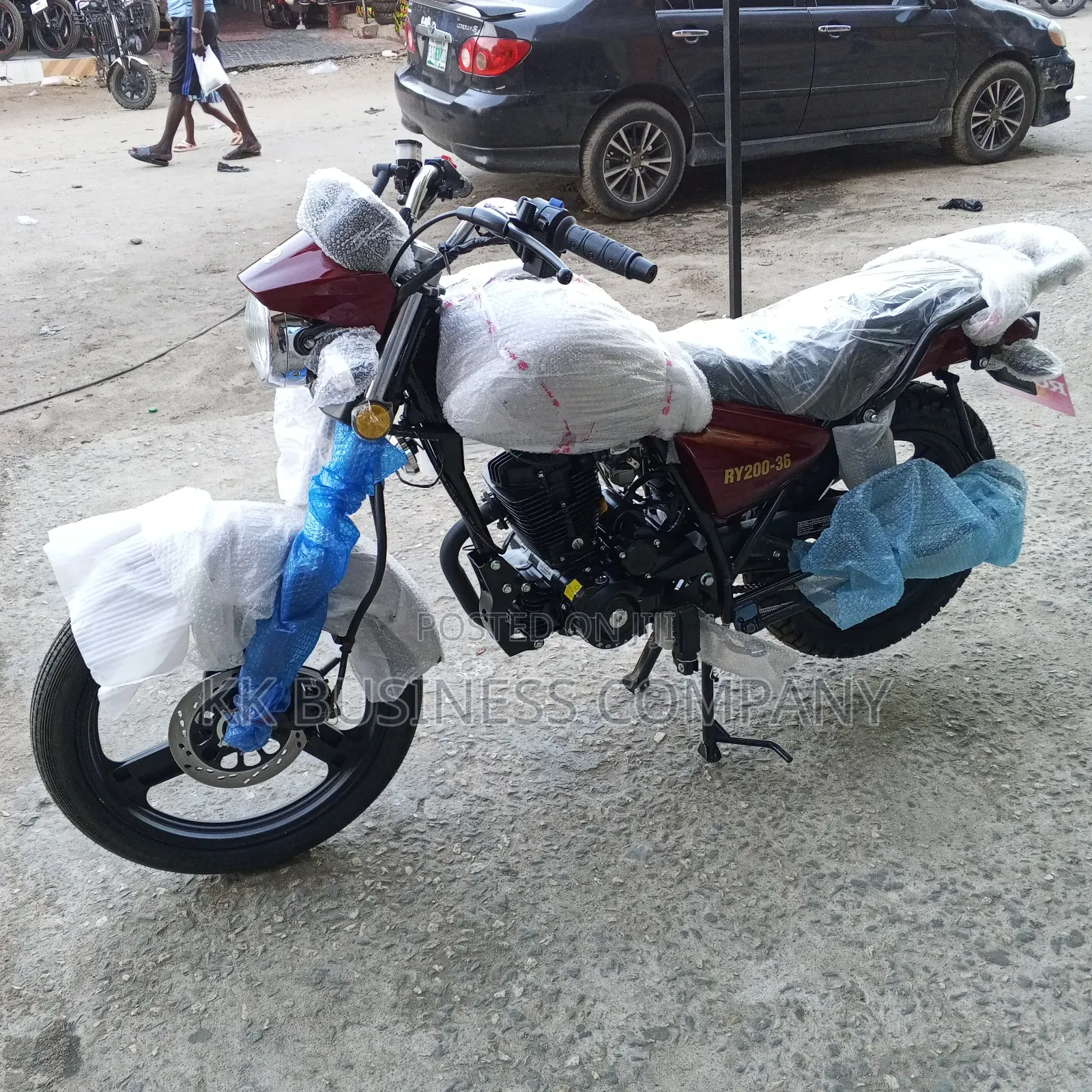 New Royal Motorcycle 2025 Red