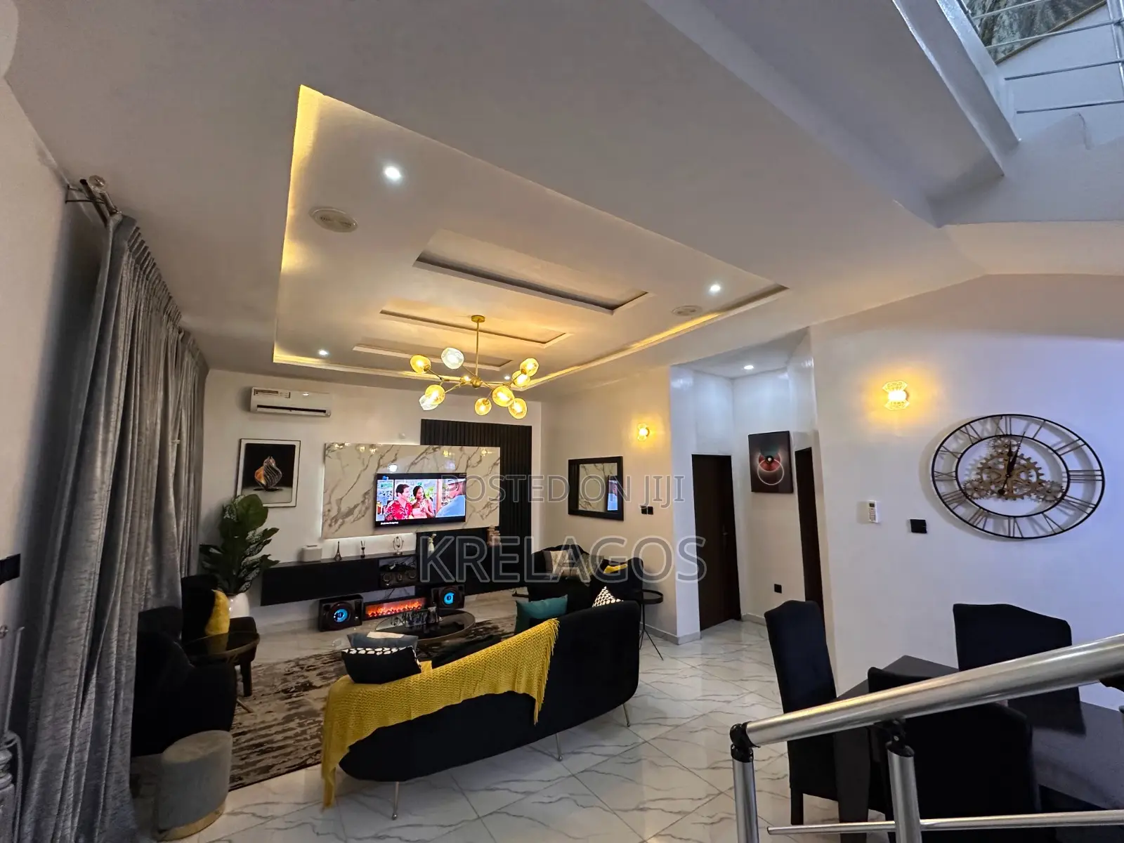 Furnished 4bdrm House in Orchid, Chevron for rent