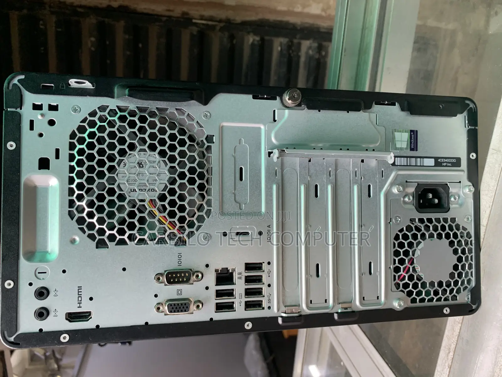 Desktop Computer HP ProDesk 600 G4 8GB Intel Core i7 HDD 500GB