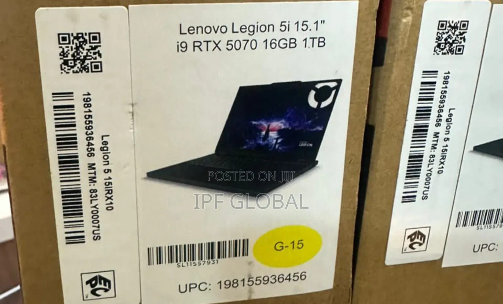 New Laptop Lenovo Legion 5 16GB Intel Core i9 SSD 1T