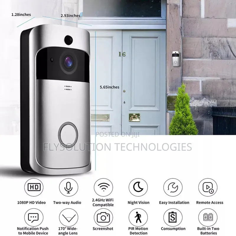 Smart Wifi Video Doorbell Camera