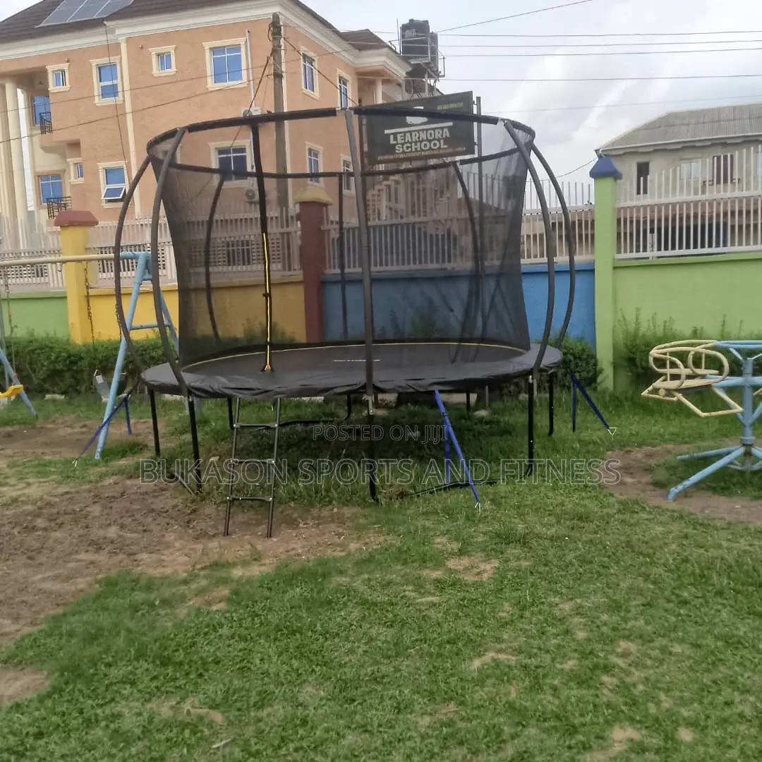 12ft Playing Children  Trampoline