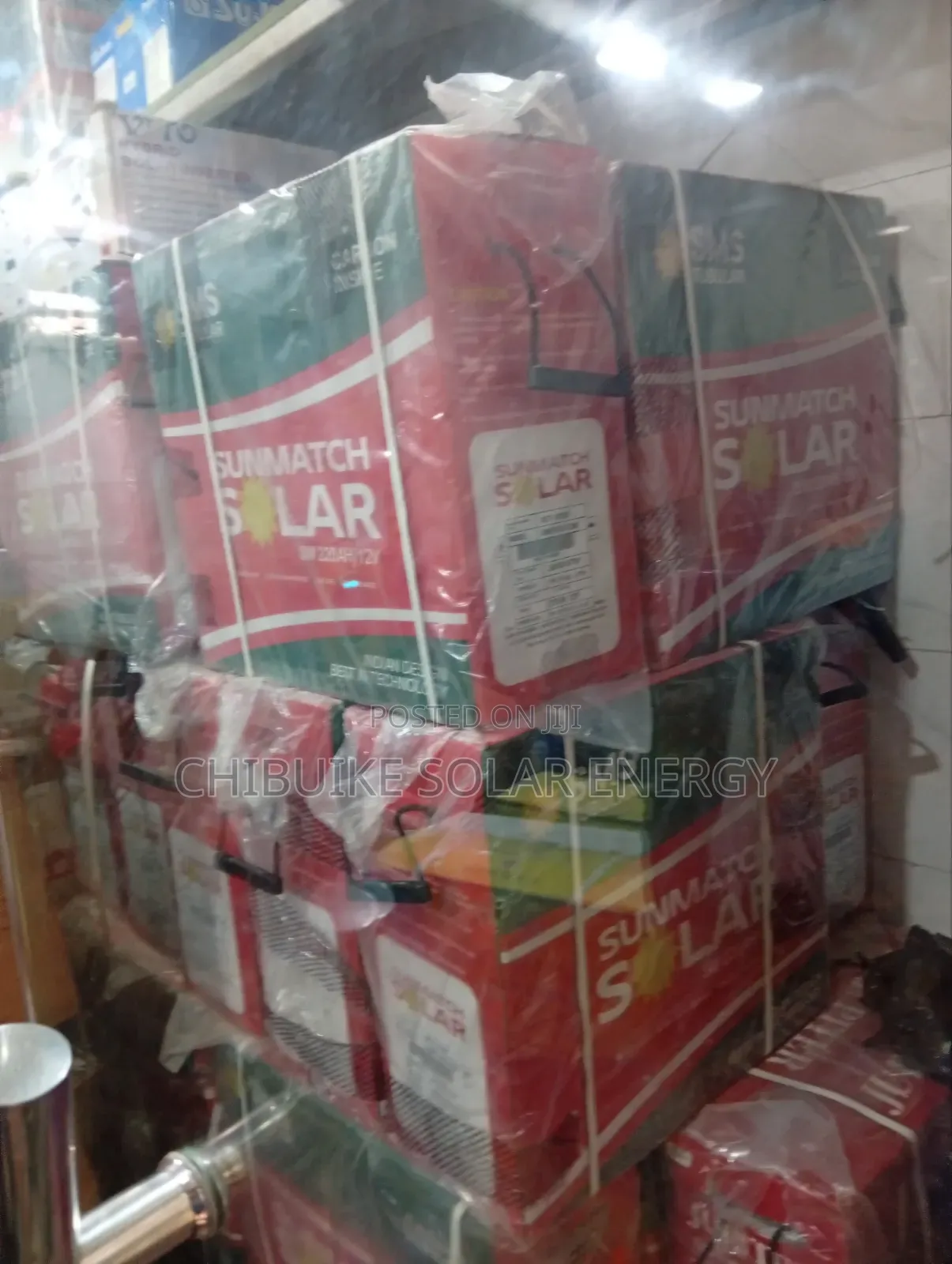 SMS Solar Tubular Battery 220a