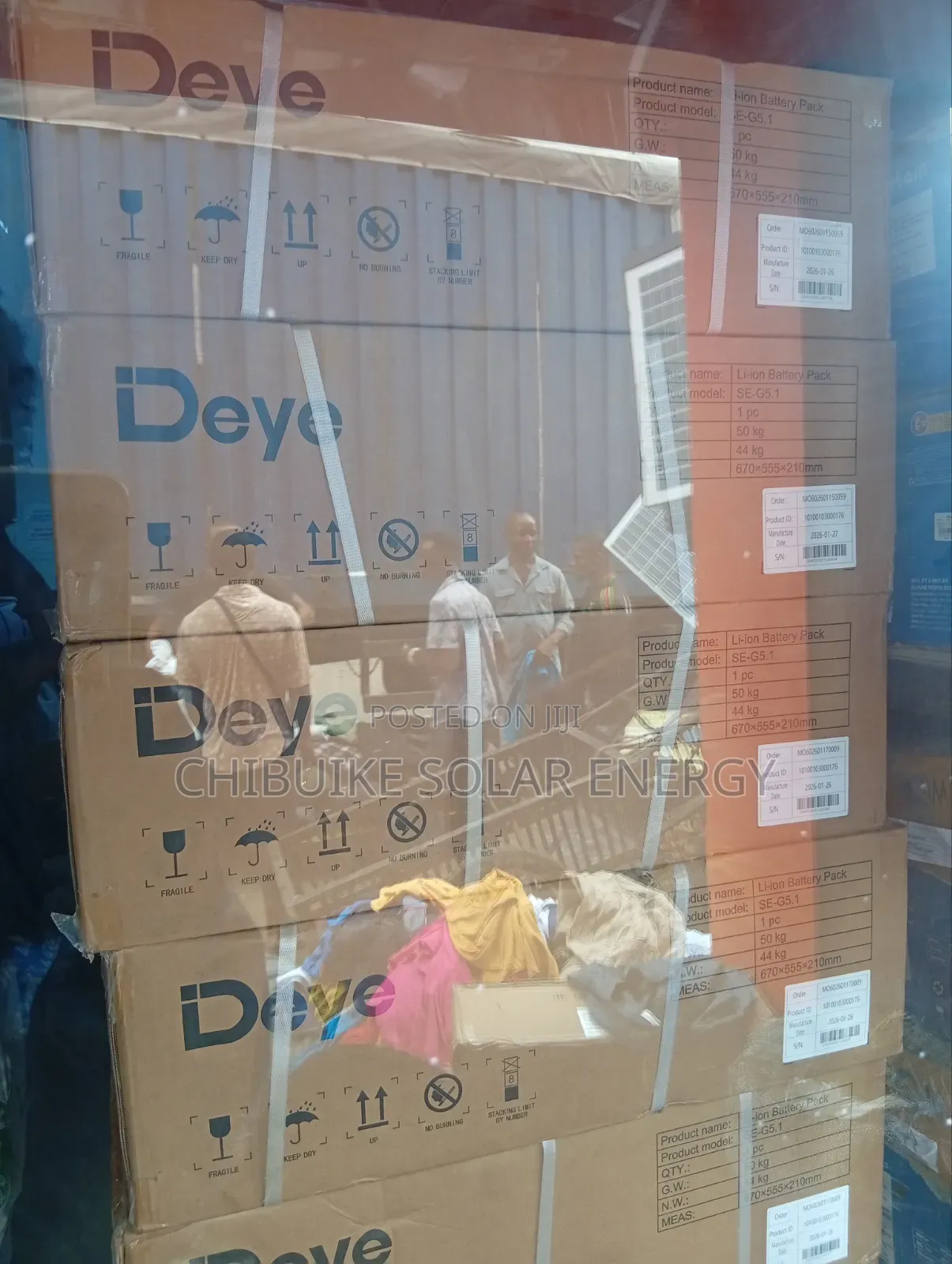 Daye 5kwh/48v Solar Lithium Ion Batteries