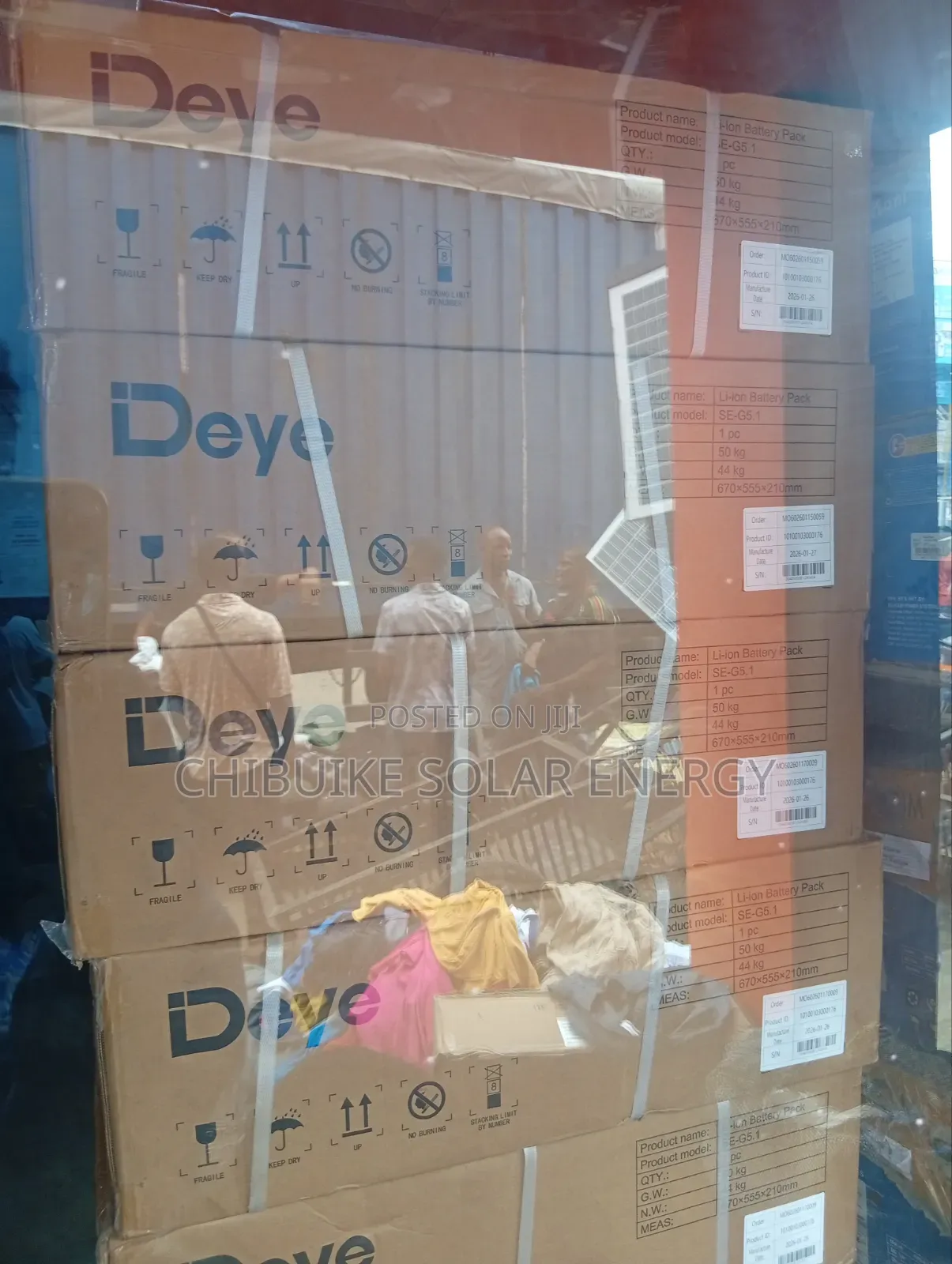 Daye 5kwh/48v Solar Lithium Ion Batteries