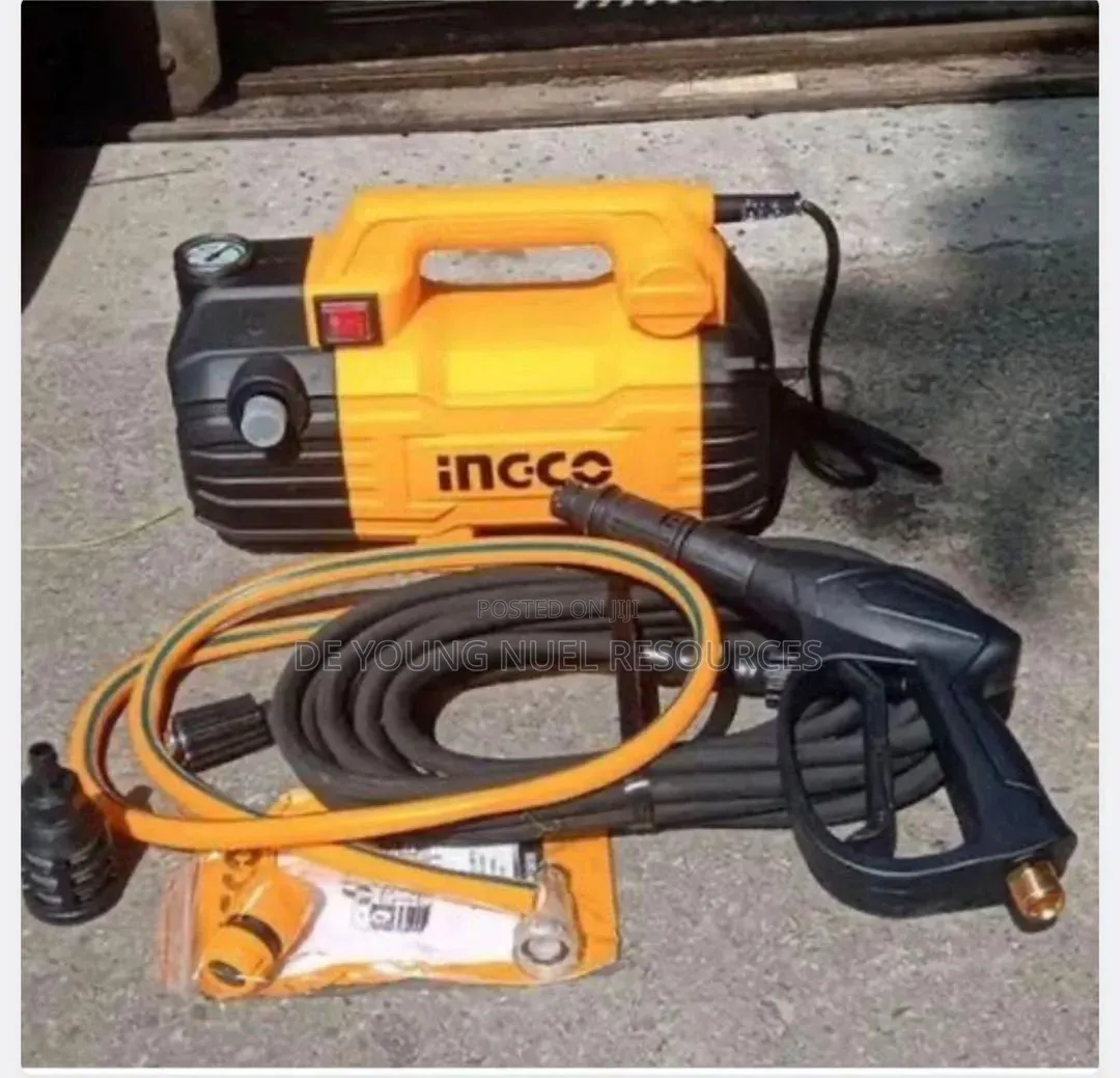 Original Portable Ingco Pressure Washer Machine 1,500w