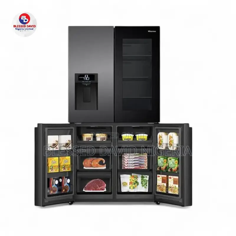 Hisense Cross Door Refrigerator 615l Pureview (78wc-Rq)