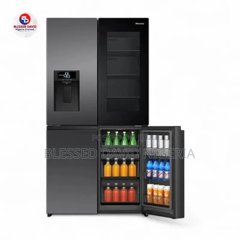 Hisense Cross Door Refrigerator 615l Pureview (78wc-Rq)