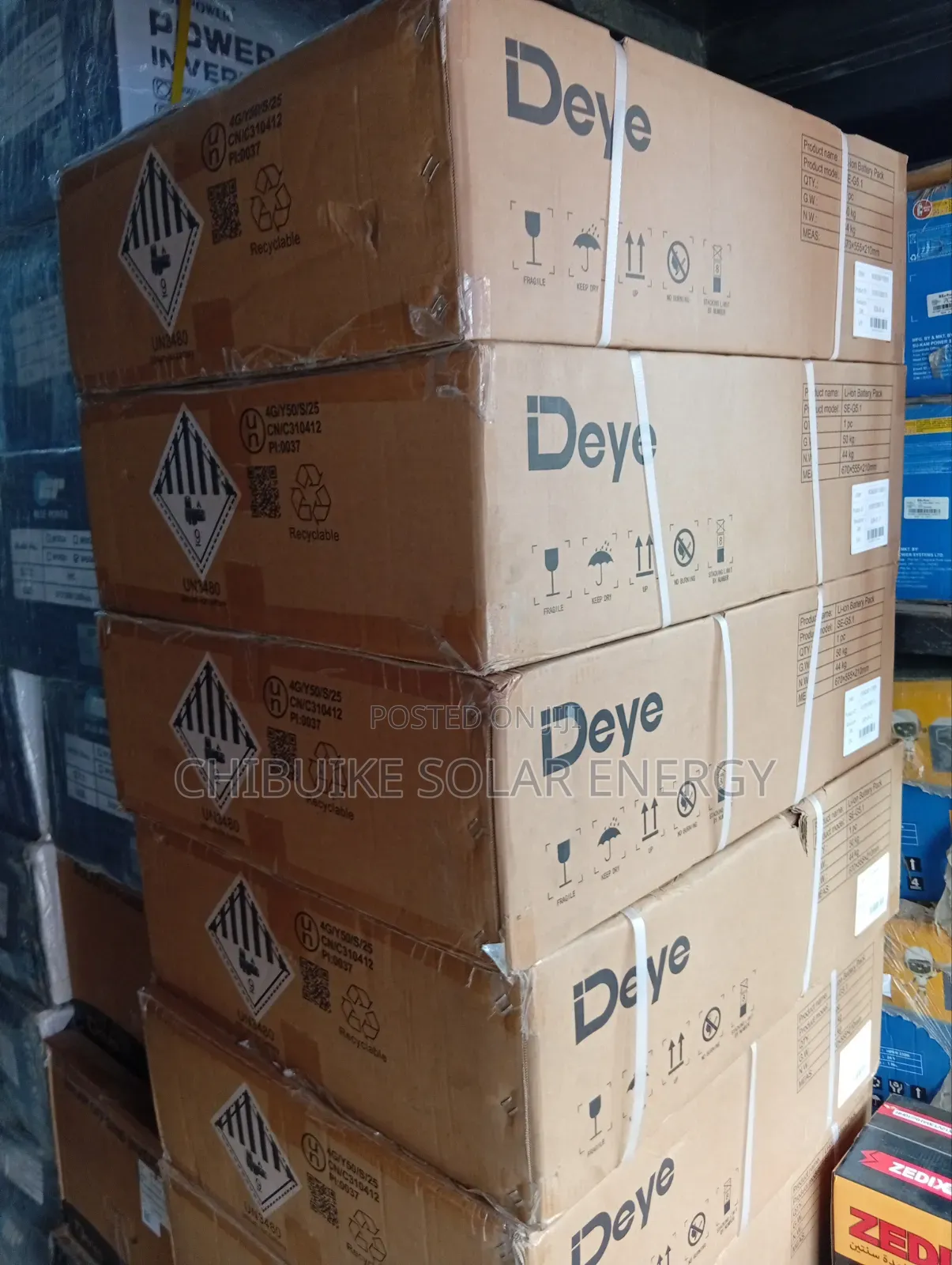 Daye 5kwh/48v Solar Lithium Ion Batteries