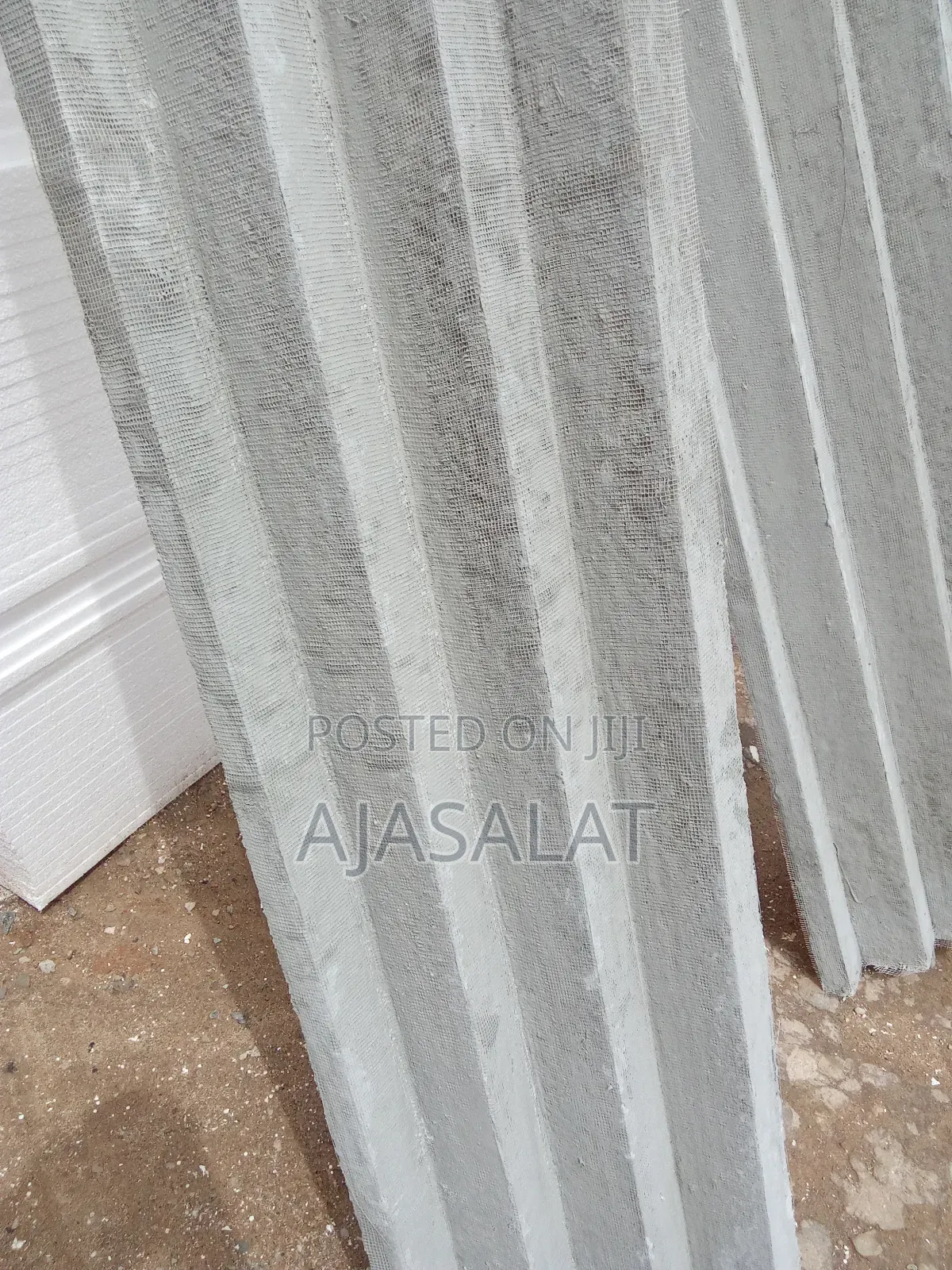 Polystyrene Parapet and Board