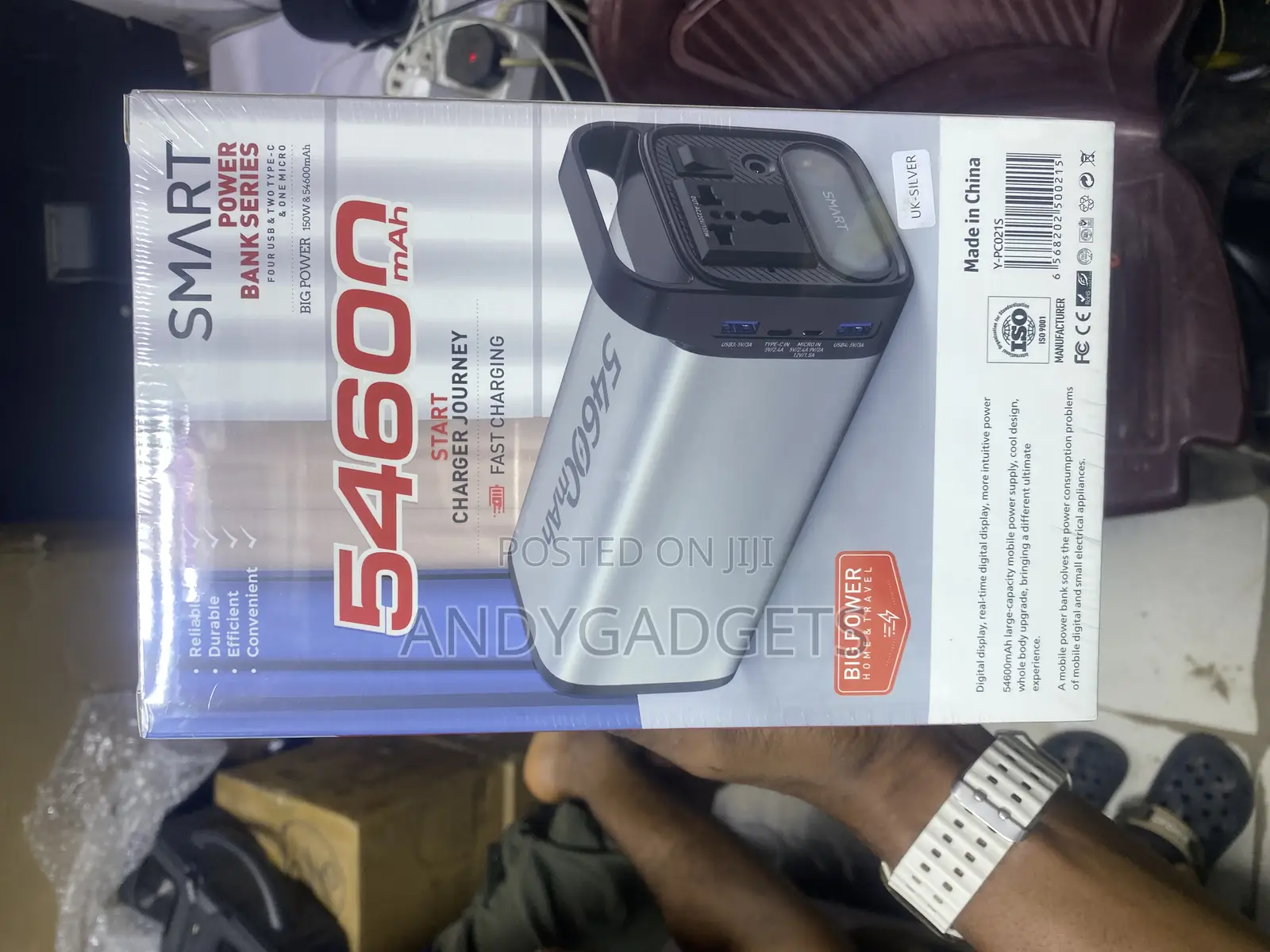 Smart Power Bank Series Four Usb and Two Type-C and One Micro