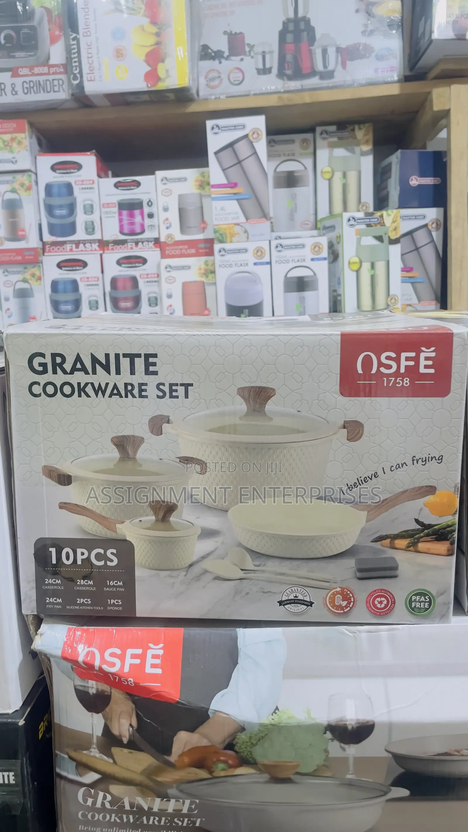 Vogati 10-piece Non-stick Die-casting Cookware Set