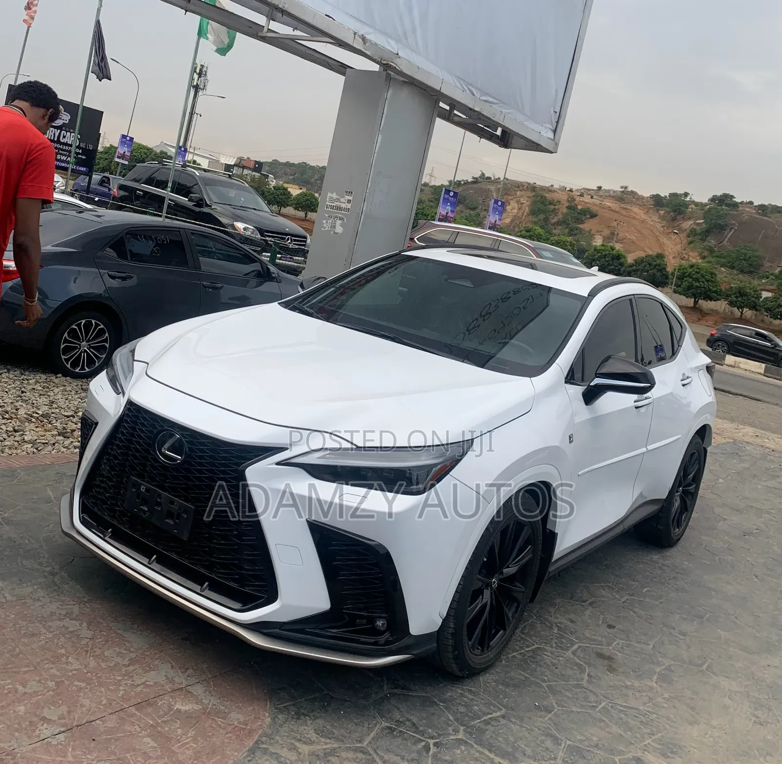 Lexus NX 2023 White