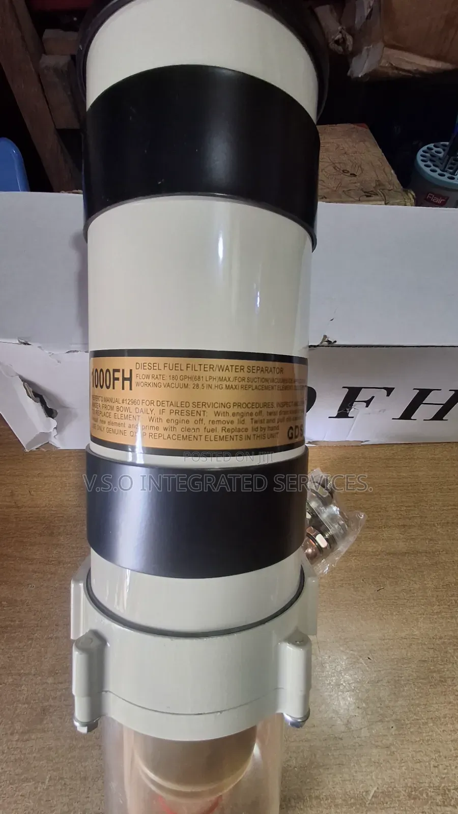 Diesel/Fuel Water Separator 1000fh/900fh/500fh