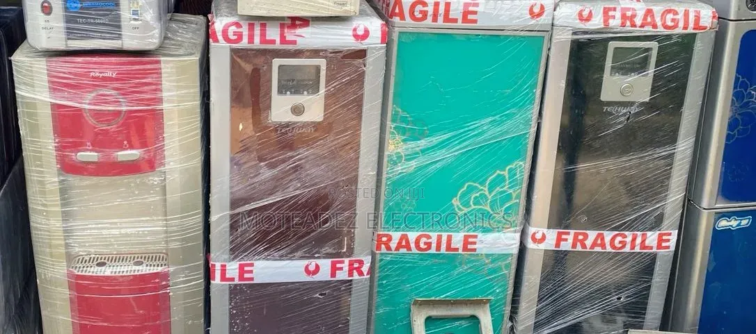 Foreign Used Top Loader Water Dispenser W/Fridge at Bottom