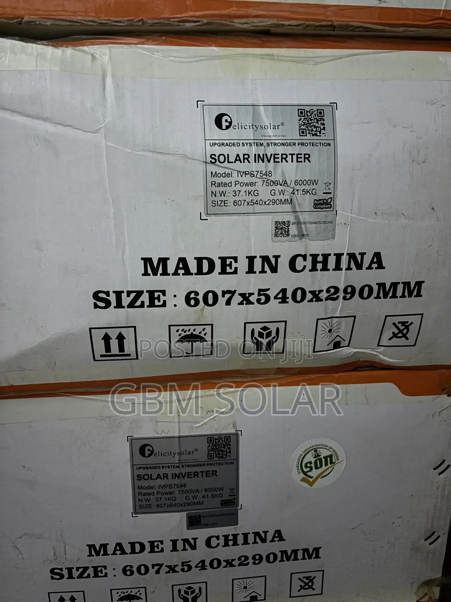 7.5 Kva 48v Ivpm Solar Inverter Felicity Solar
