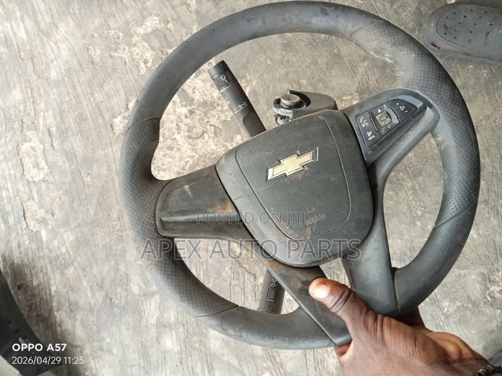 Clean Tokunbo Steering Wheel With Airbag for Chevrolet Cruze 2011–2014