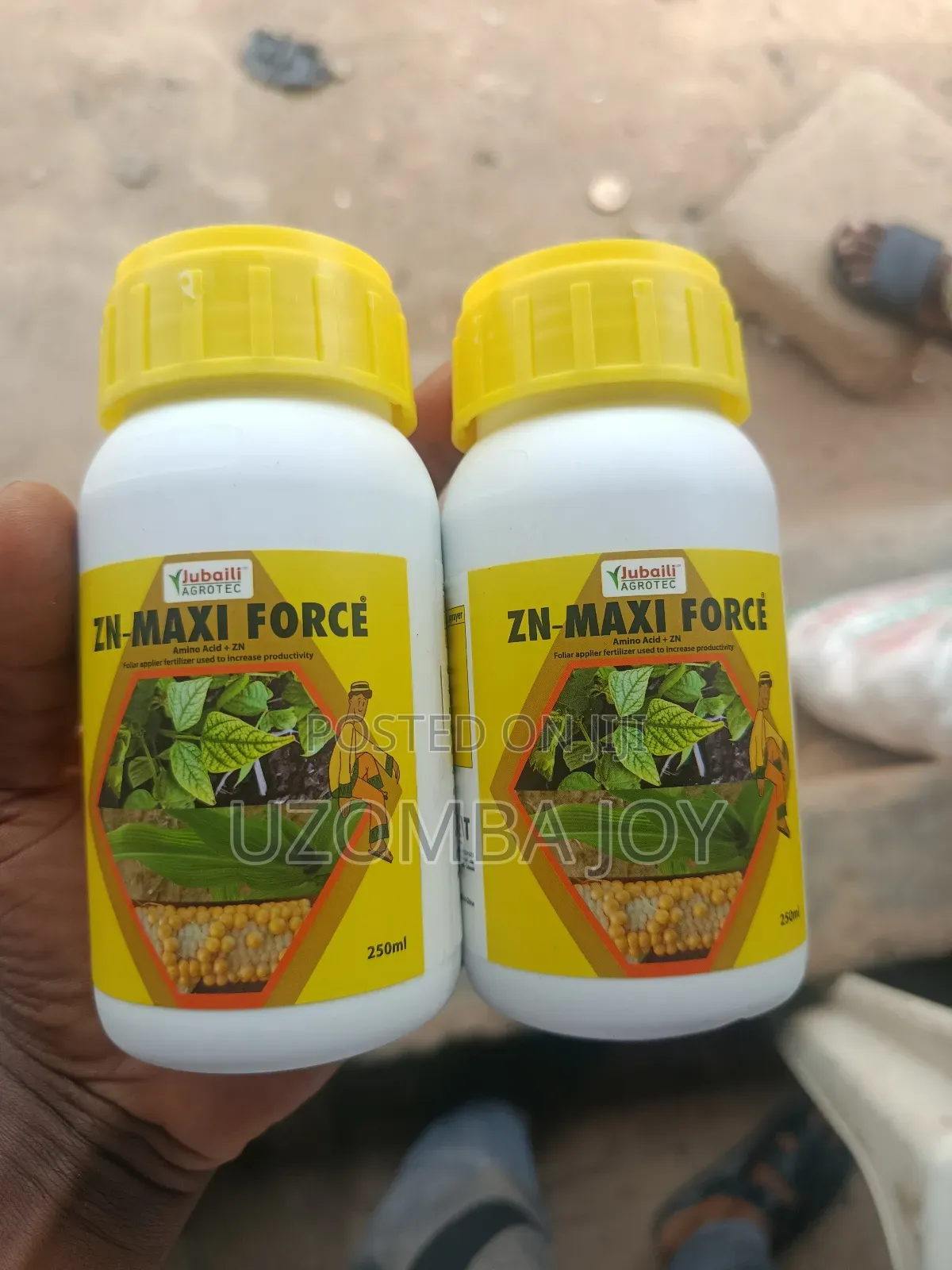 Zn-Maxi Force Foliar Fertilizer 250ml