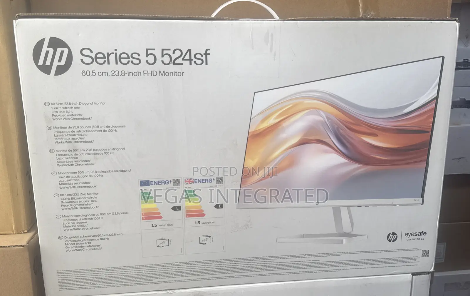 Hp Series 5 (524sf) 23.8 Inch Full Hd Monitor