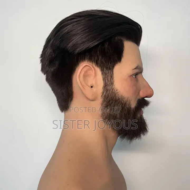 Ultra-real Male Silicone Face Mask_transform Your Look Without Surgery