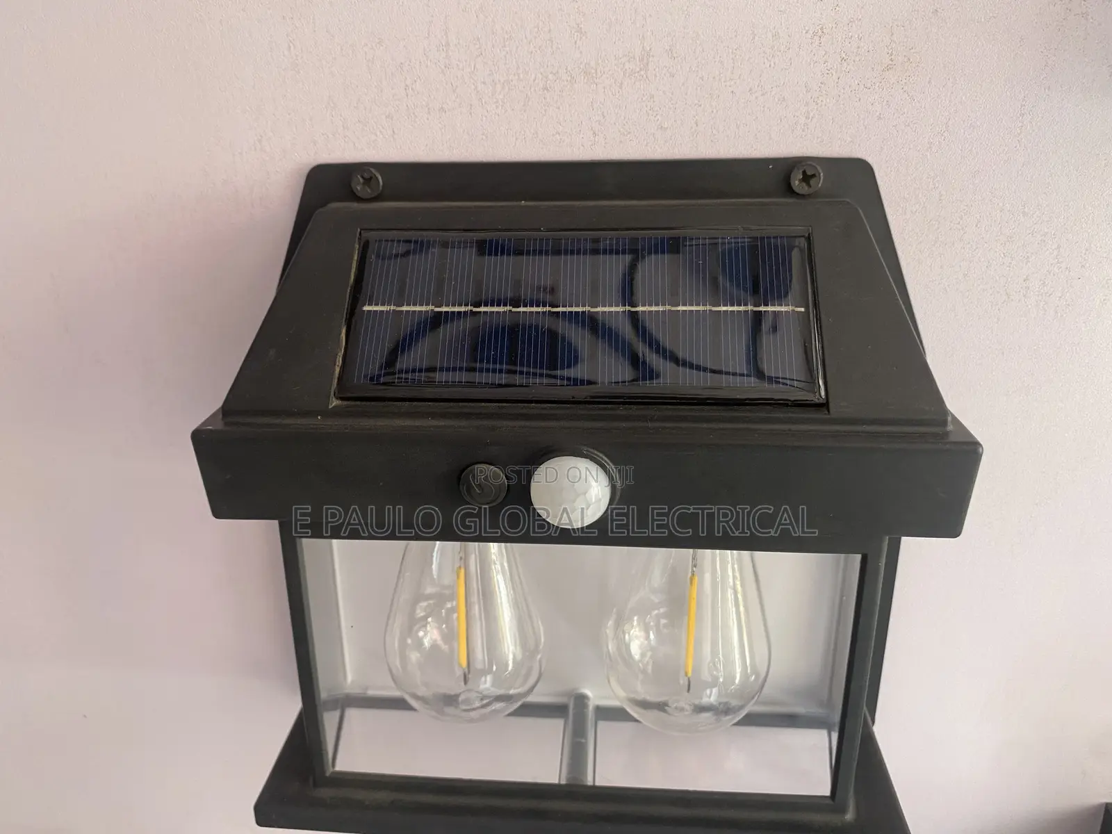 Solar Fance Light Warm Colors Light