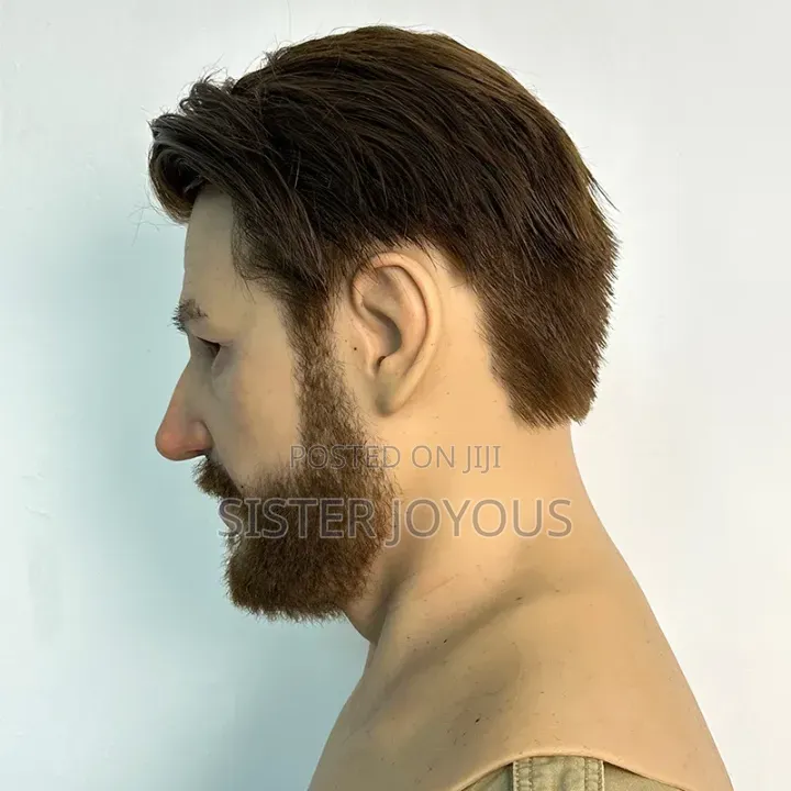 Ultra-realistic Silicone Male Face Mask _become Anyone. Instantly.