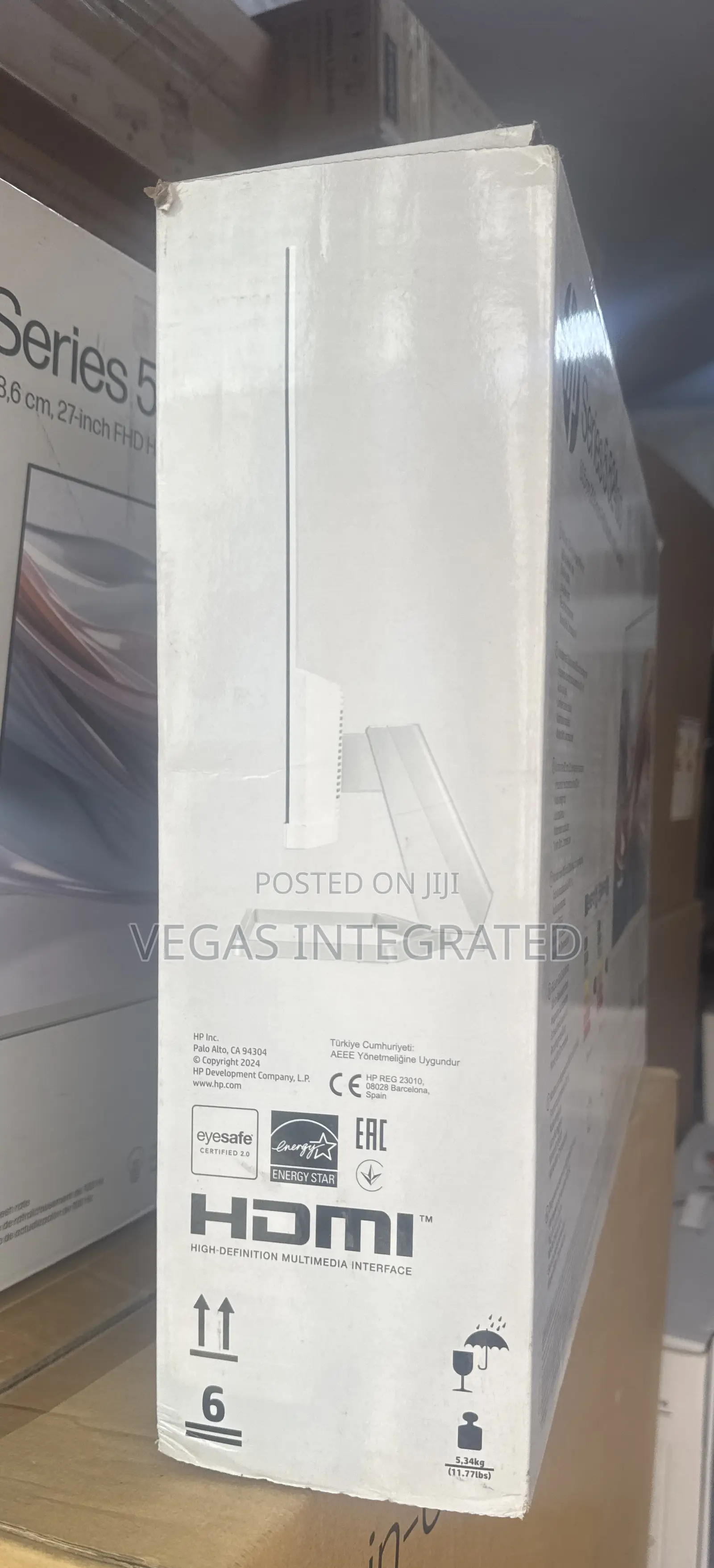Hp Series 5 (524sa) 23.8" FHD Monitor With Speakers