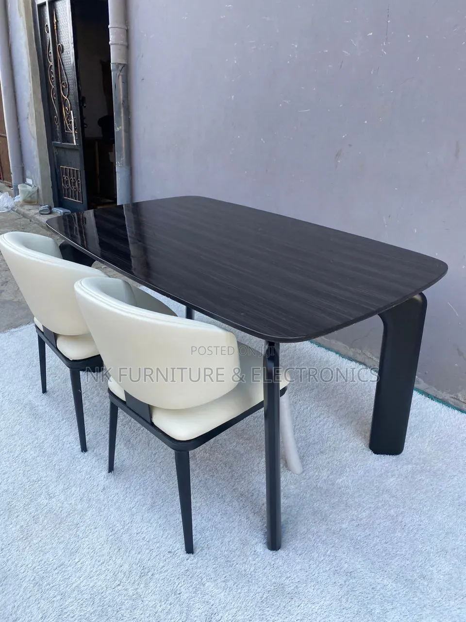 Aesthetic Dining Set by 6 Chairs Imported
