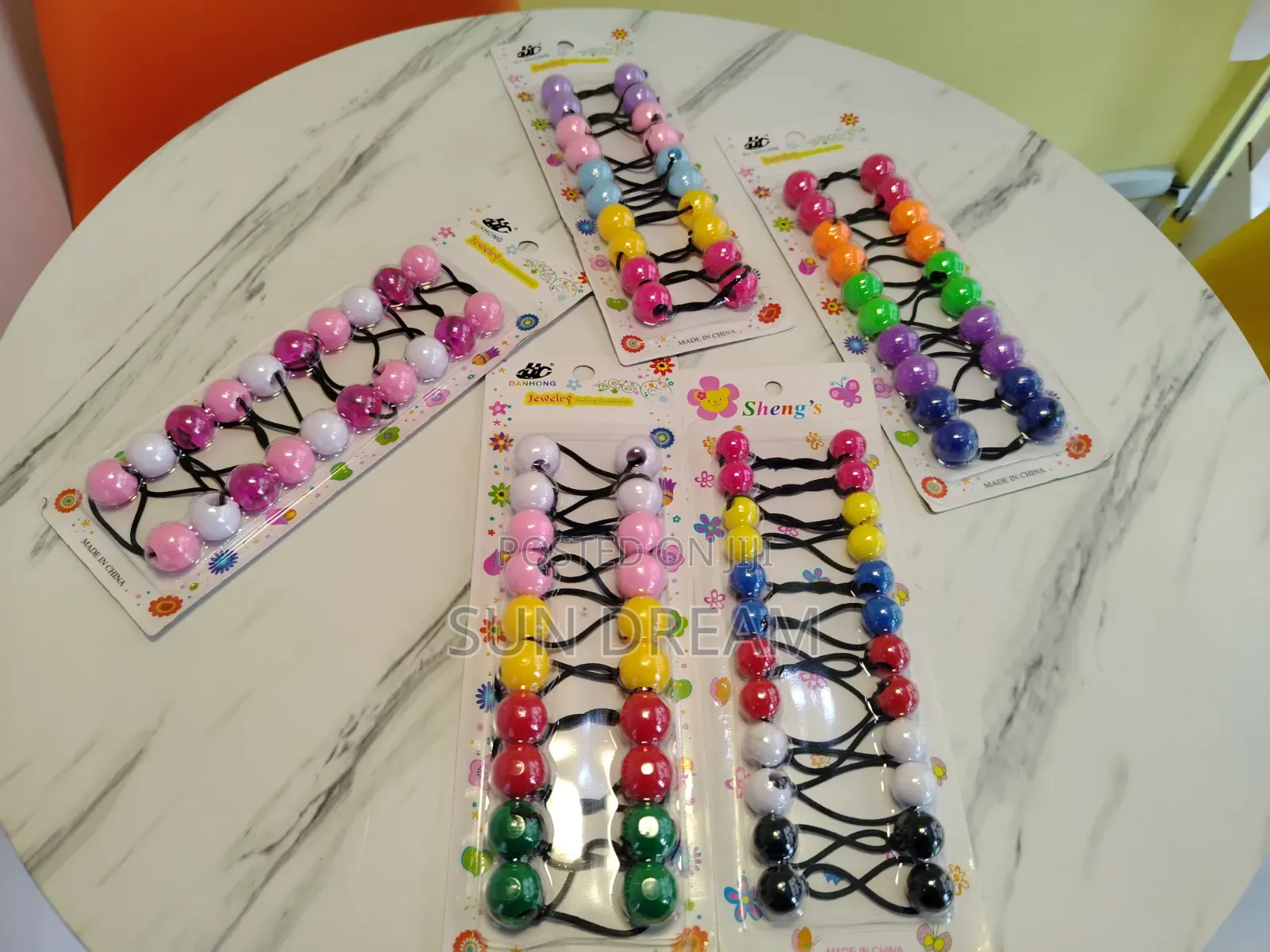 Kids Ball Hair Band Hair Rope Children Hairpin