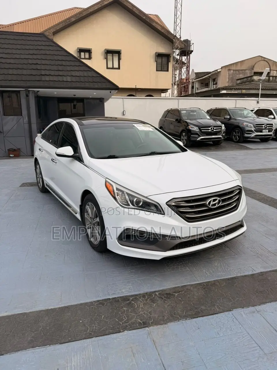 Hyundai Sonata 2015 White