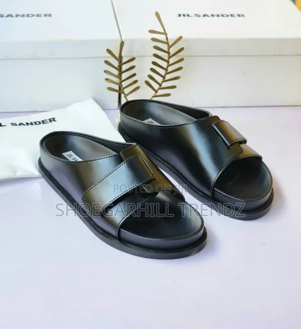 Men Jil Sander Palm Slippers Shoes