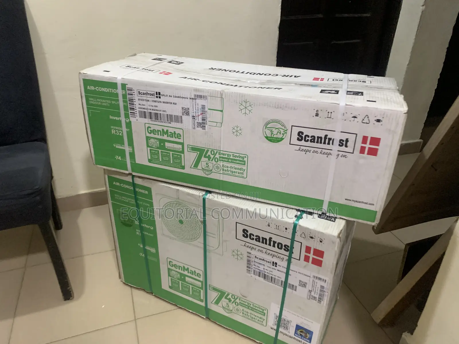 Scanfrost Sfacs12ink Durable Efficient Cooling Ac