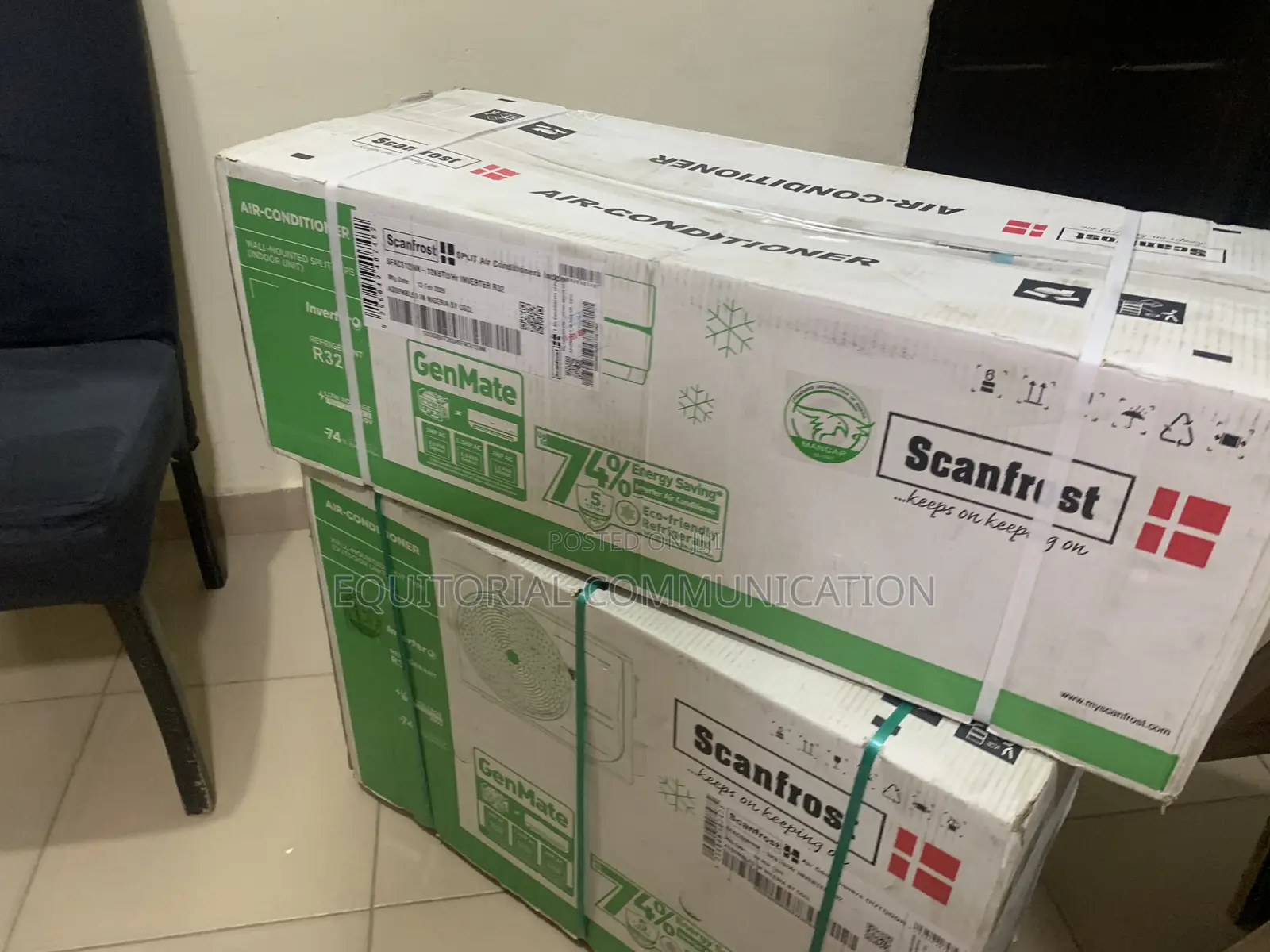 Scanfrost Sfacs12ink Durable Efficient Cooling Ac