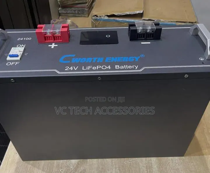 Cworth Energy 2.5kwh Lithium Battery 24v