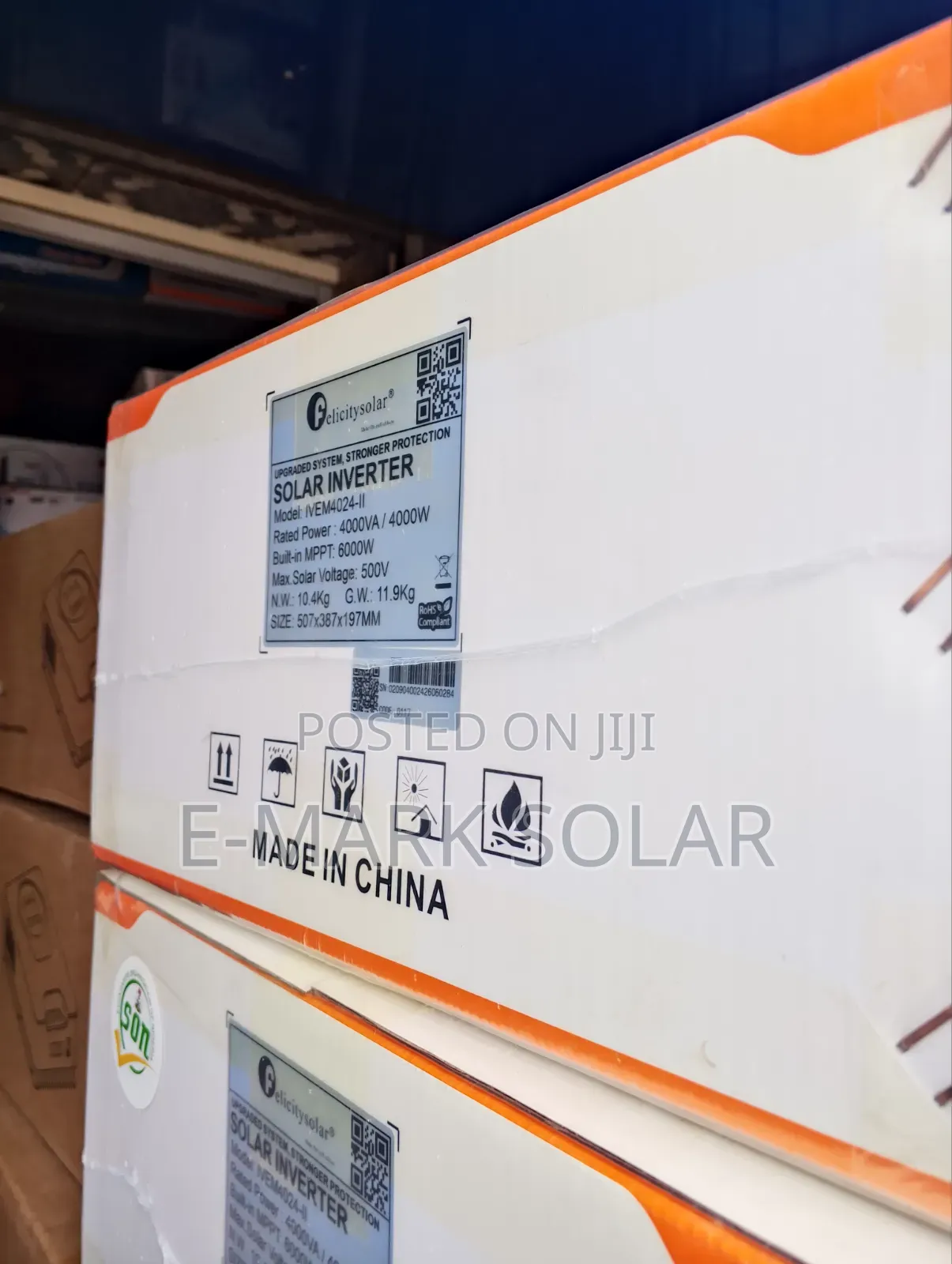 4kva 24v Felicity Hybrid Solar Inverter With 6000w Inbuilt Chargermppt