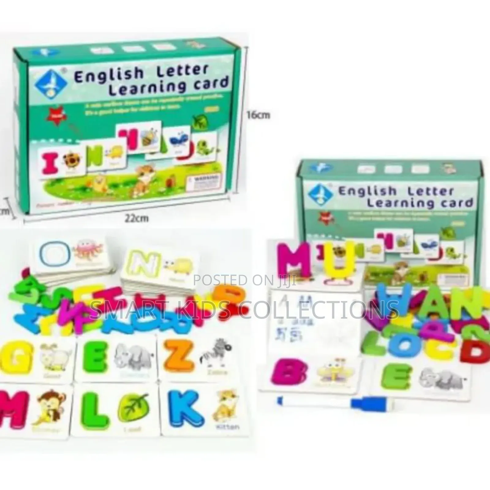 English Letters Learning Cards