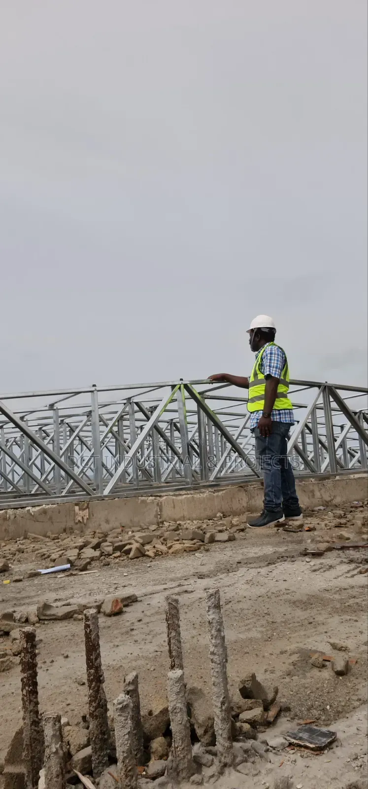 Galvanized Steel Roof Carcass / Aluminium Long Span