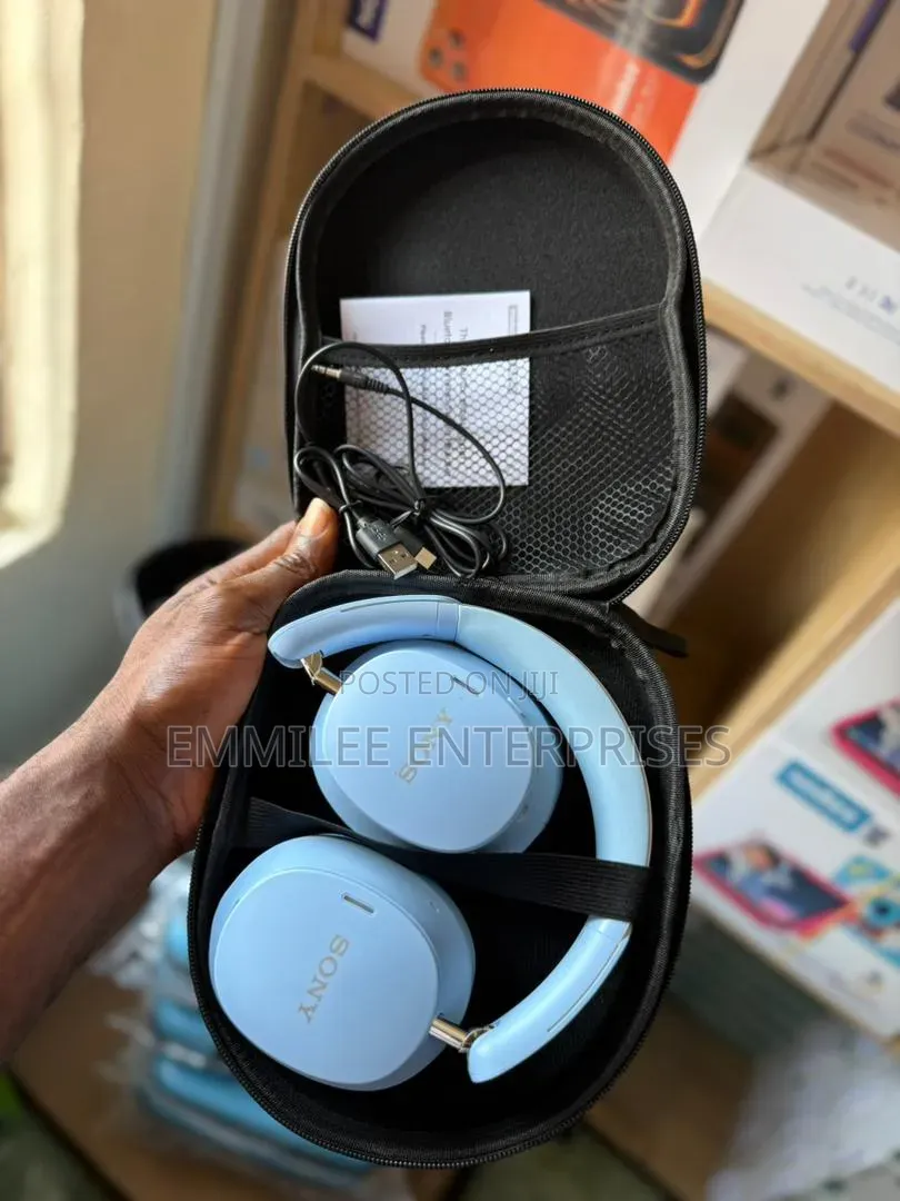 Sony Headphone Active Noise Cancellation Super Bass