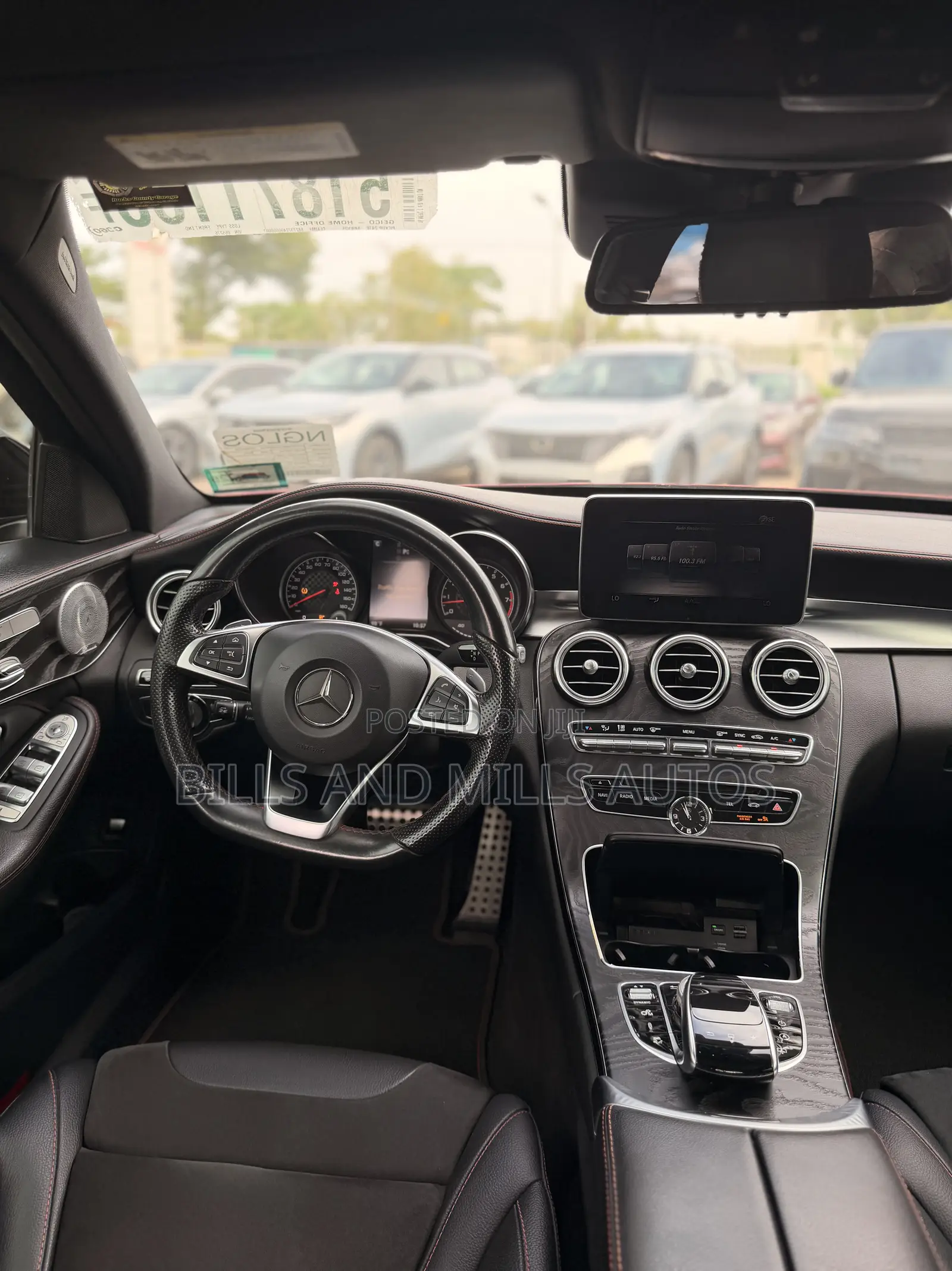 Mercedes-Benz C450 2017 Red