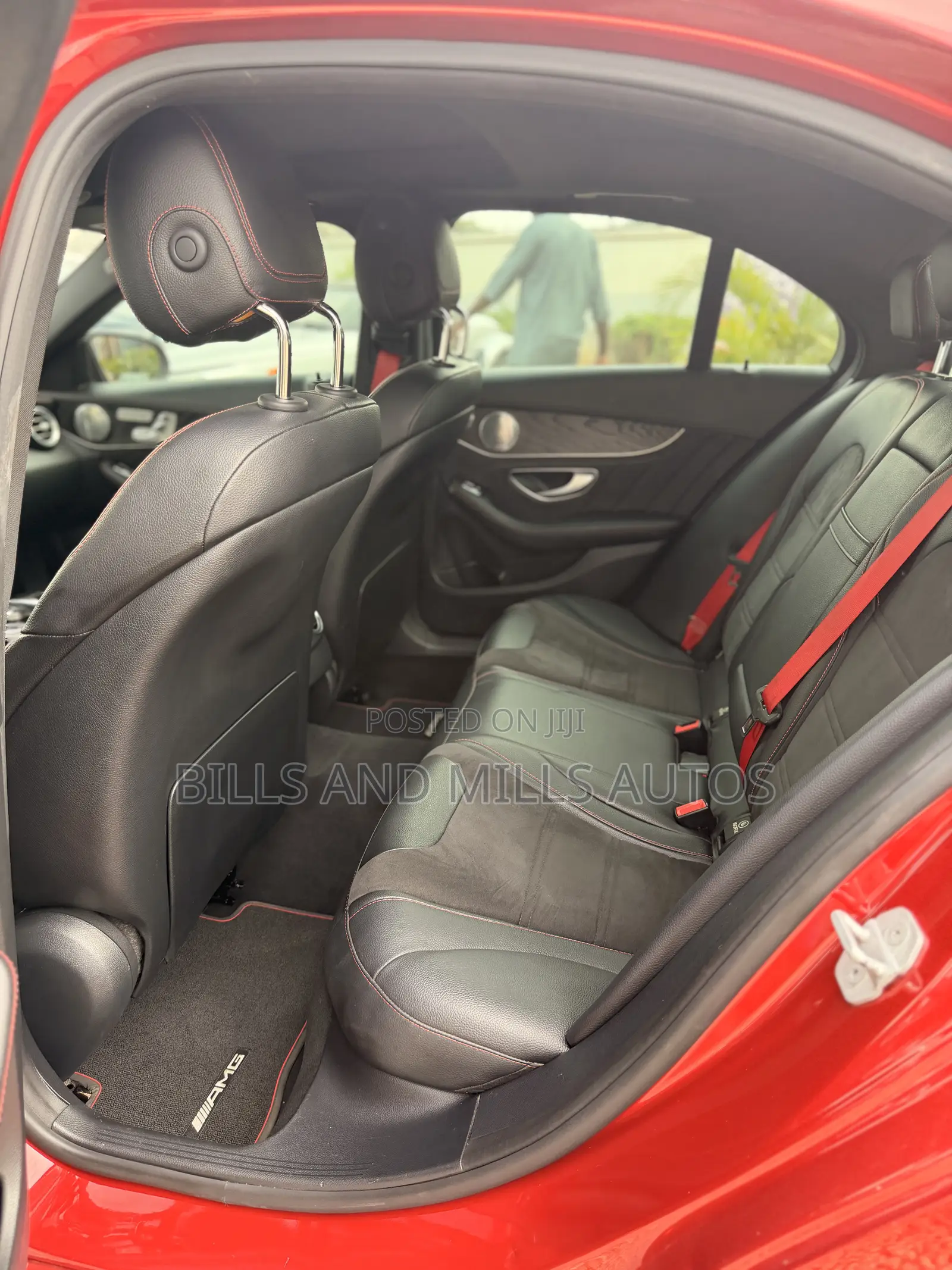 Mercedes-Benz C450 2017 Red