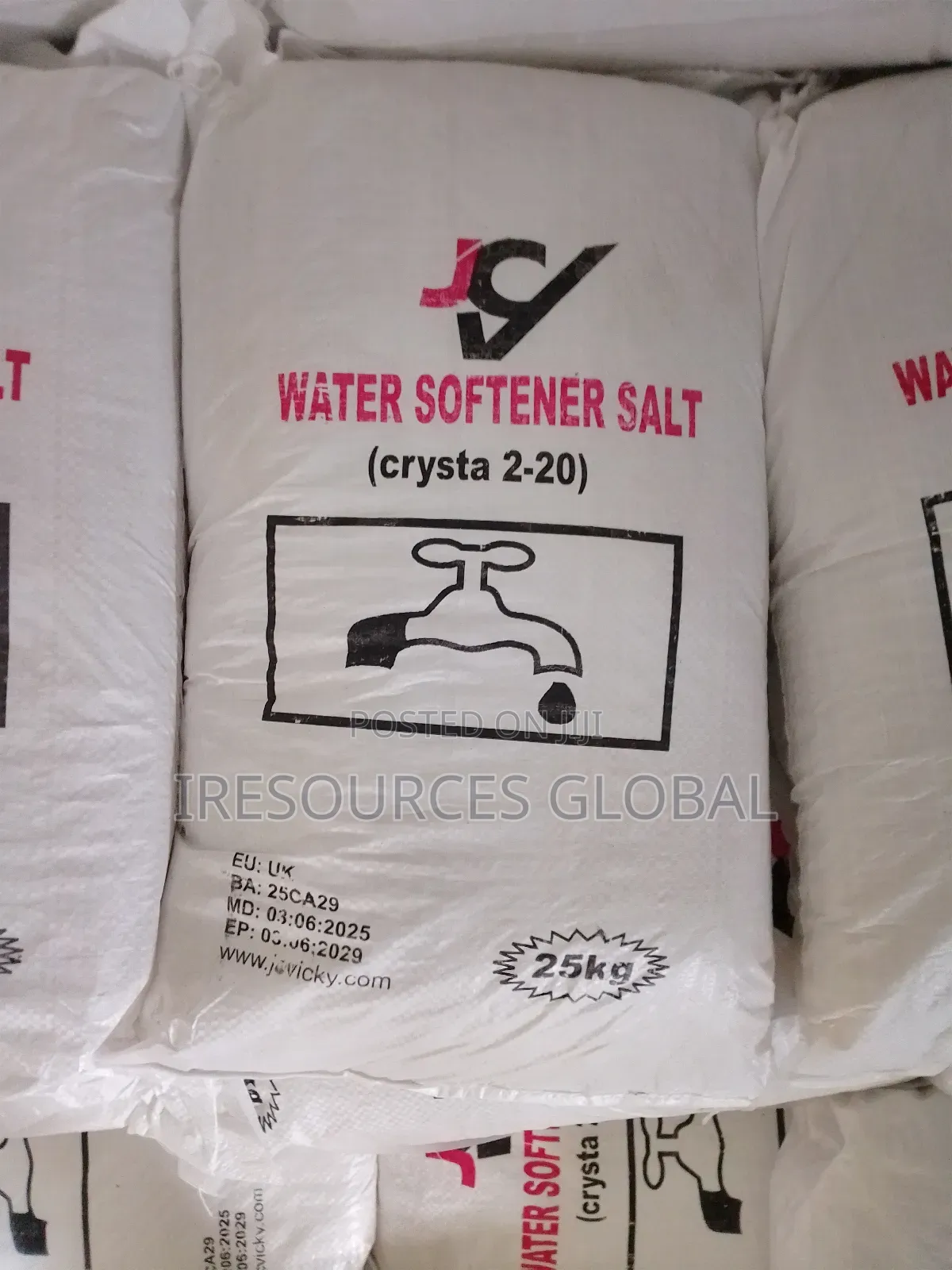 Water Softener Salt Granules 25kg Bag