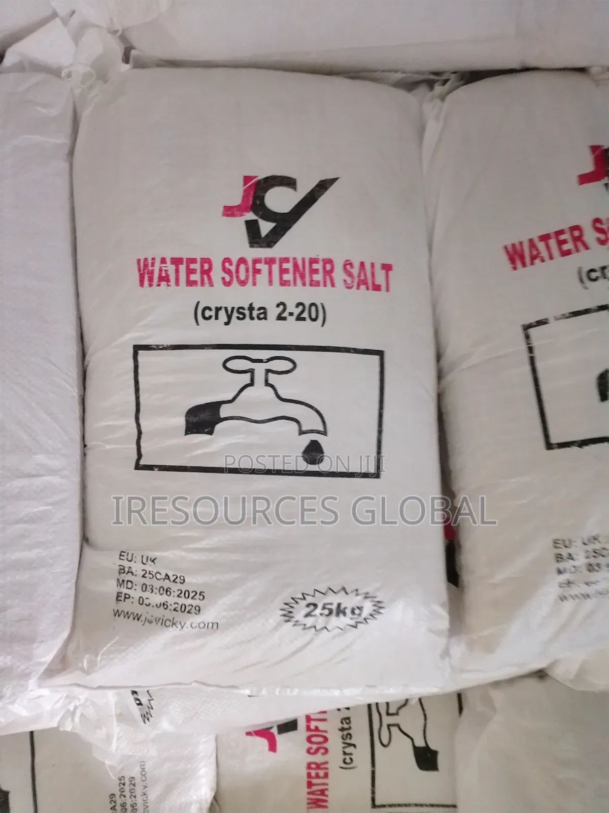 Water Softener Salt Granules 25kg Bag