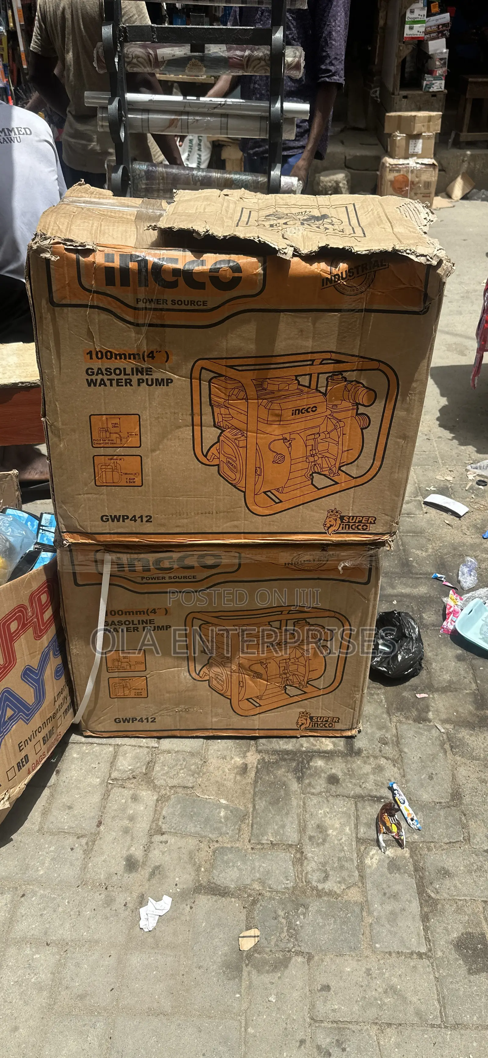 100mm Gasoline Water Pump