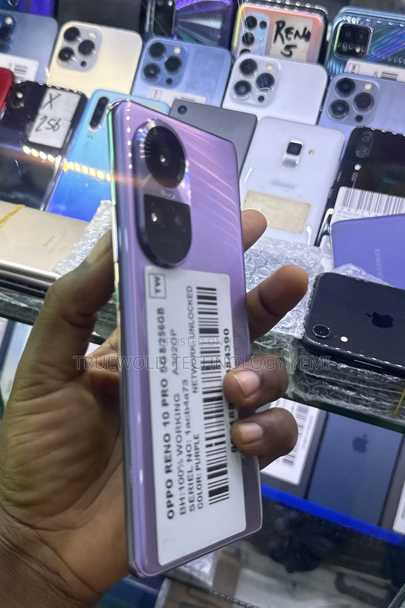 Oppo Reno 10 5G 256 GB Purple