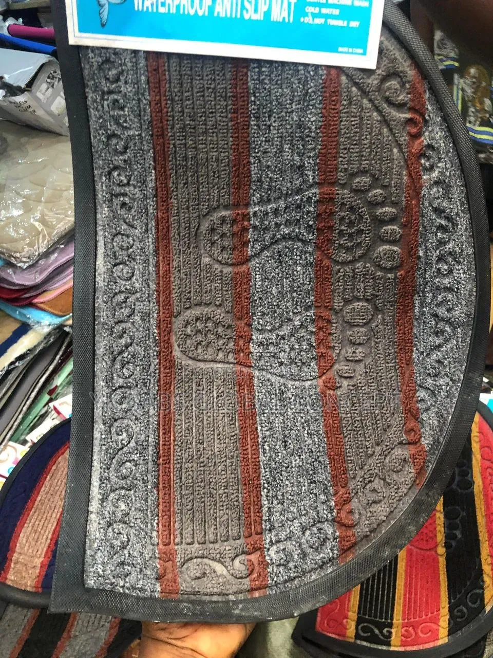Smart Welcome Door Footmat -- Multicolour