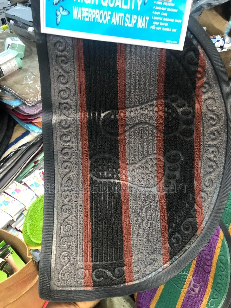 Smart Welcome Door Footmat -- Multicolour