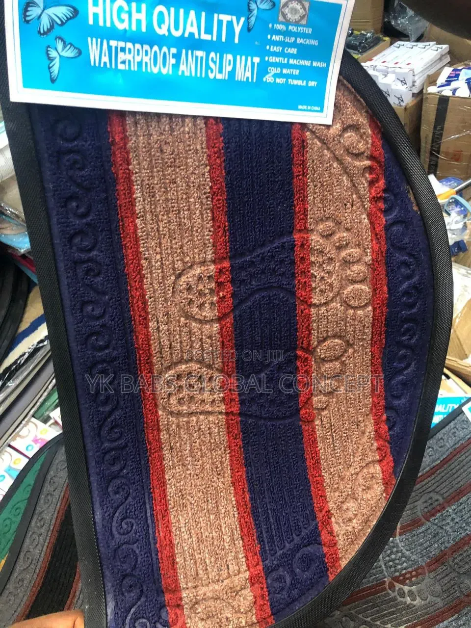 Smart Welcome Door Footmat -- Multicolour