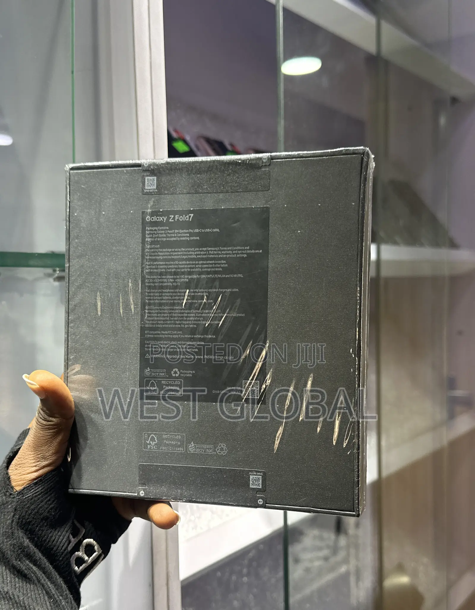 New Samsung Galaxy Z Fold7 256 GB Black